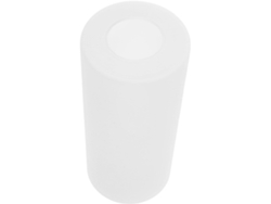 Cilindro de vidrio blanco para difusor de luz suave, pieza de repuesto resistente al calor.