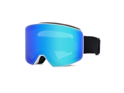 Óculos De Esqui/snowboard Para Adultos Com Proteção Uv 100 E Anti Embaciamento