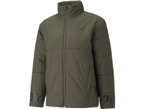 Chaqueta de Hombre PUMA Essentials Padded Verde (shoes//eu/XS)