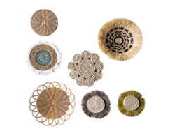cestas de pared bohemias para decoración Worten