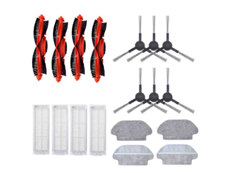 Kit de filtros Hepa de Cepillo Lateral de cepillo principal Ad para filtro Viomi V2Pro para aspiradora Robot aspirador Mijia Styj02Ym