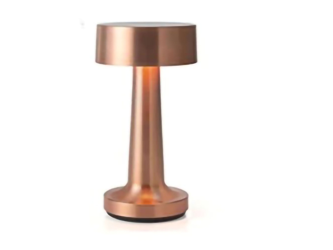 Rebe-lámpara De Bar En Forma De Barbell Retro Con Interruptor Táctil Led Recargable Luz Nocturna Para Clubs Fiesta Oro Rosa Estilo C