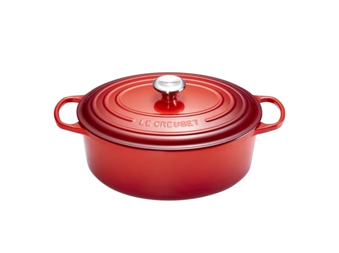 Cacerola Ovalada Cocotte LE CREUSET Rojo 25cm
