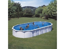 Piscina de Acero GRE Blanca (1000x550x132 cm)