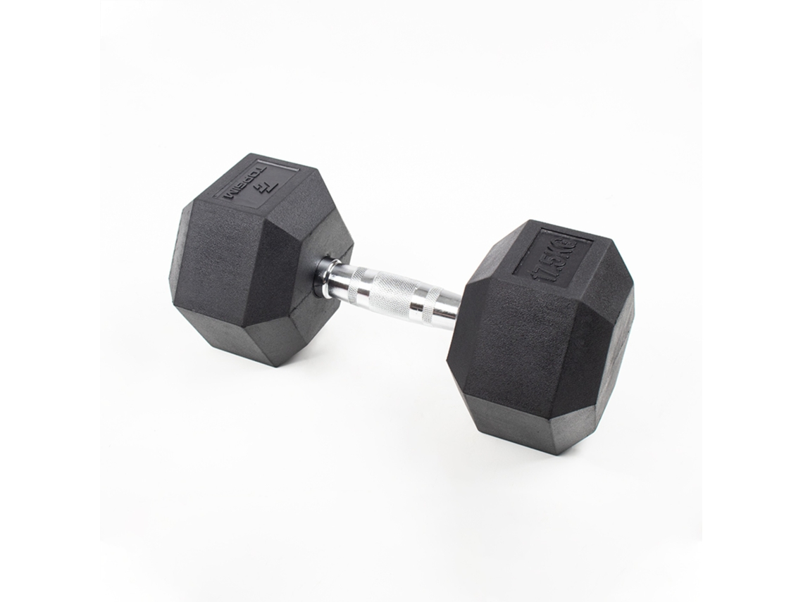 Haltere De Caucho Hexagonal 17,5kg (unidad)