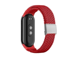 Correa ajustable de nailon trenzado con hebilla de acero para Xiaomi Mi Band 8