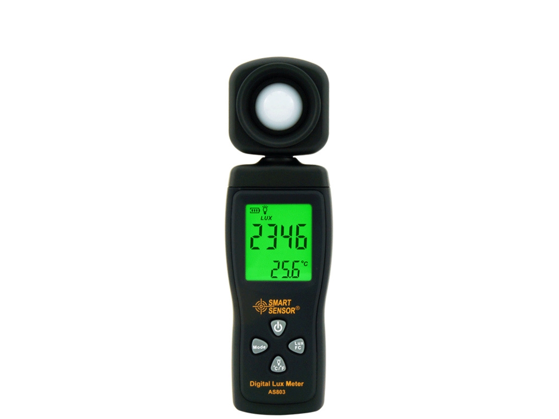 Medidor De Luz Digital Mini Smart Sensor Con Pantalla Lcd, Luxómetro Portátil, Fotómetro, Luxómetro*