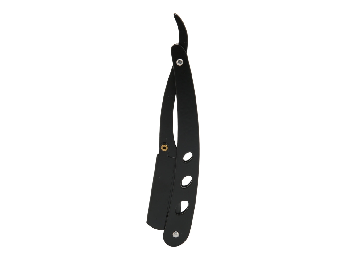 Suporte Para Lâmina De Barba Profissional De Liga Futilizável Manual De Barbear Recta Para Homens