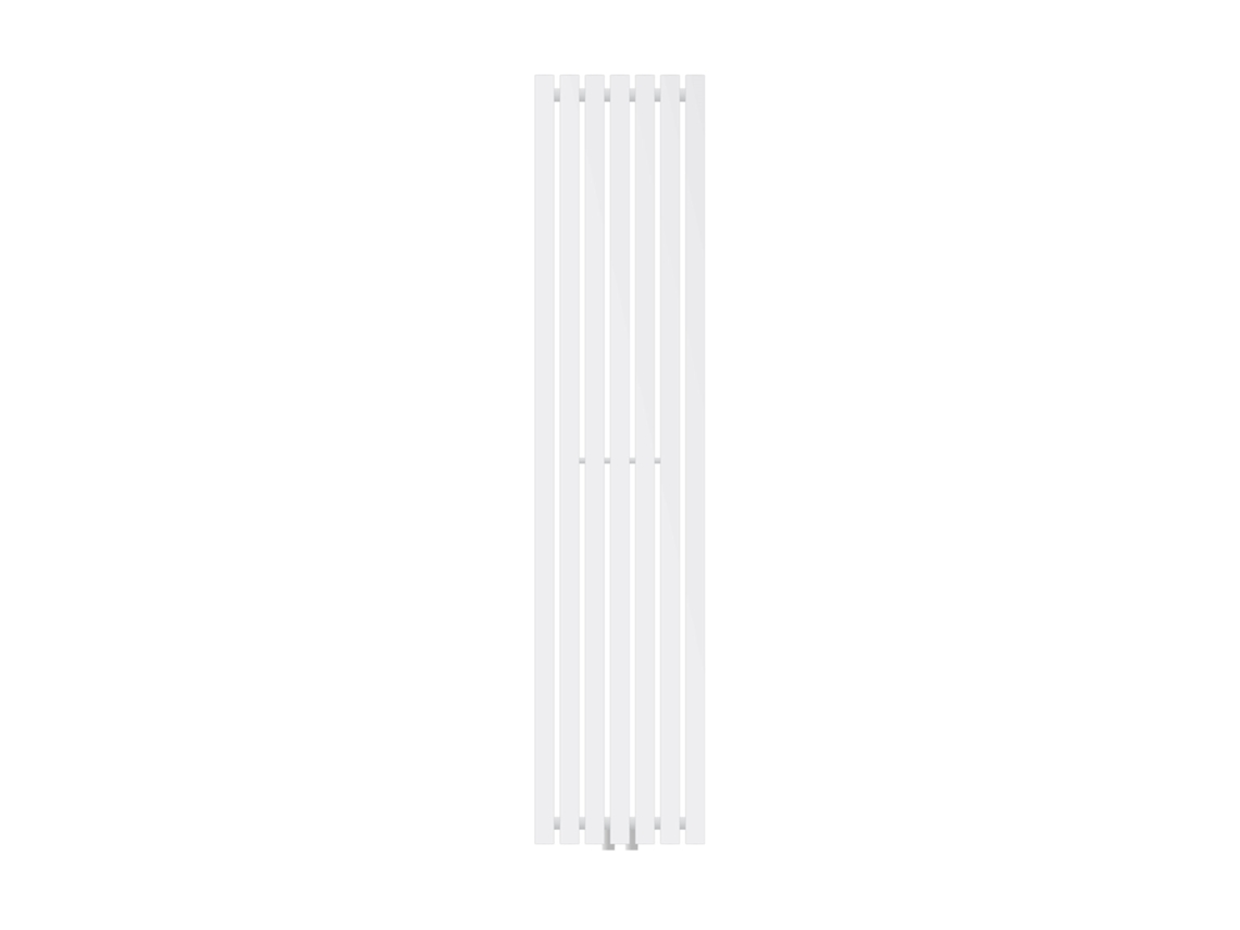 Radiador de diseño Stella Radiador de panel Radiador 37x160cm Blanco LUXEBATH