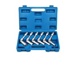Juego De 6 Piezas: Llave Hexagonal De Encendido Automotriz De 3/8", Junta Universal, Acero Cromo-vanadio.