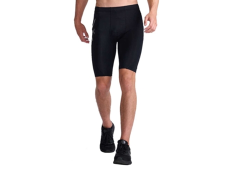 Calça 2XU Calções Justos Aero Compression Preto S Homem