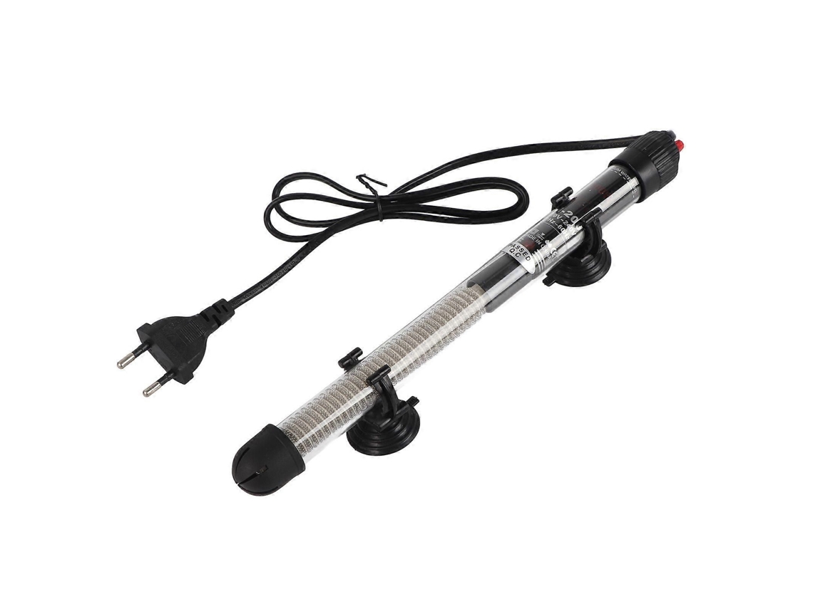 Calentador de agua sumergible automático con temperatura constante para acuarios de cristal, 200 W, con enchufe europeo D y 220 V. GOKOCO