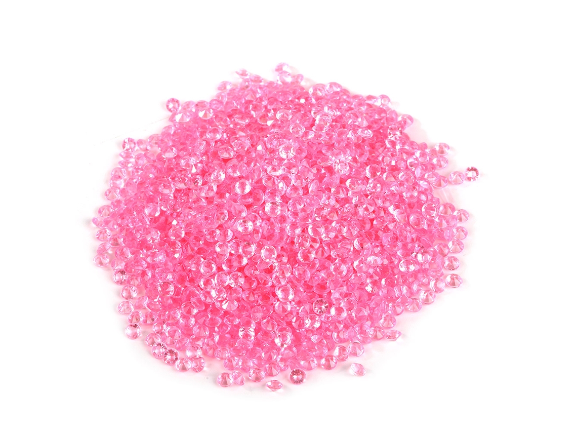 5000 Diamantes Acrílicos Puntiagudos Para Decoración De Bodas Y Fiestas (rosa)