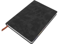 Cuaderno Planificador Diario Negro, Organizador Portátil Para La Organización, Planificador De