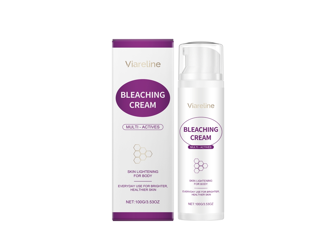 Crema corporal iluminadora con efecto de acción rápida.