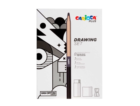 Set de Dibujo CARIOCA Plus 11 Piezas 45230