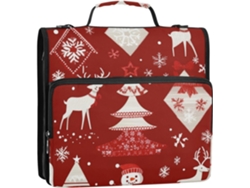 Besportble Organizador De Hombro Desmontable Y Copos De Nieve 34,5 X 31,5 X 8,9 Cm