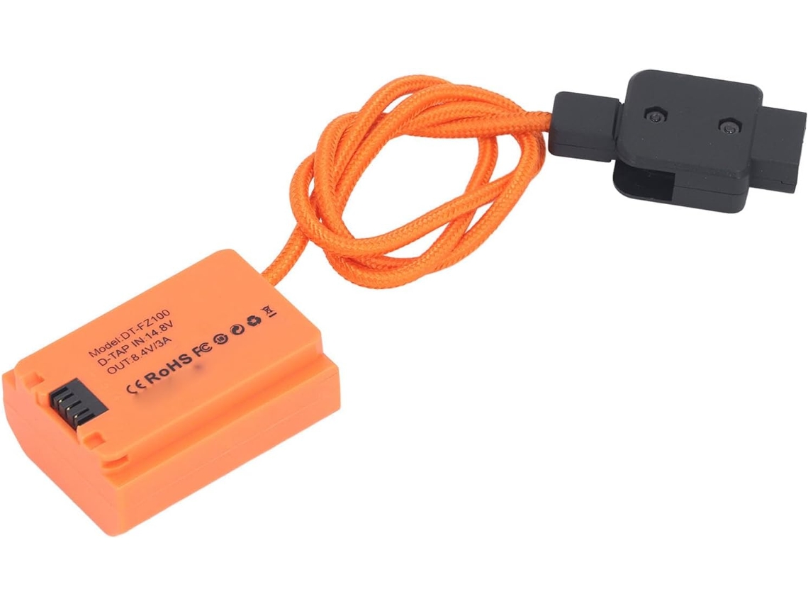 Acoplador De Cc De Batería Ficticia Np Fz100, Totalmente Decodificado Con Cable, Para