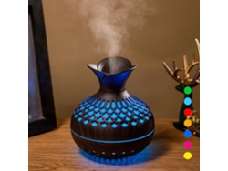 Humidificador (negro) - Difusor De Aceites Esenciales, Interfaz Usb, Tecnología Sónica