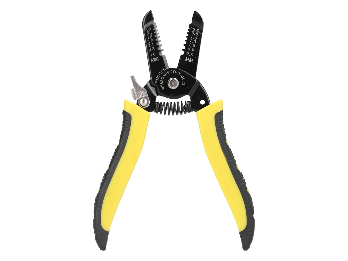 Alicates Pelacables Versátiles De Acero De Alto Carbono Para Cables De 0,6 A 2,6 Mm Con Función Automática.