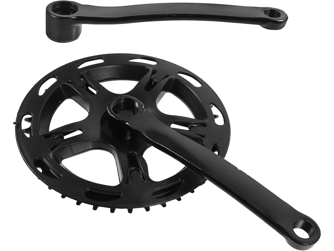 Juego de bielas de acero reforzado para bicicletas