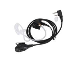 Auriculares con PTT de 2 pines y soporte Vox para Kenwood