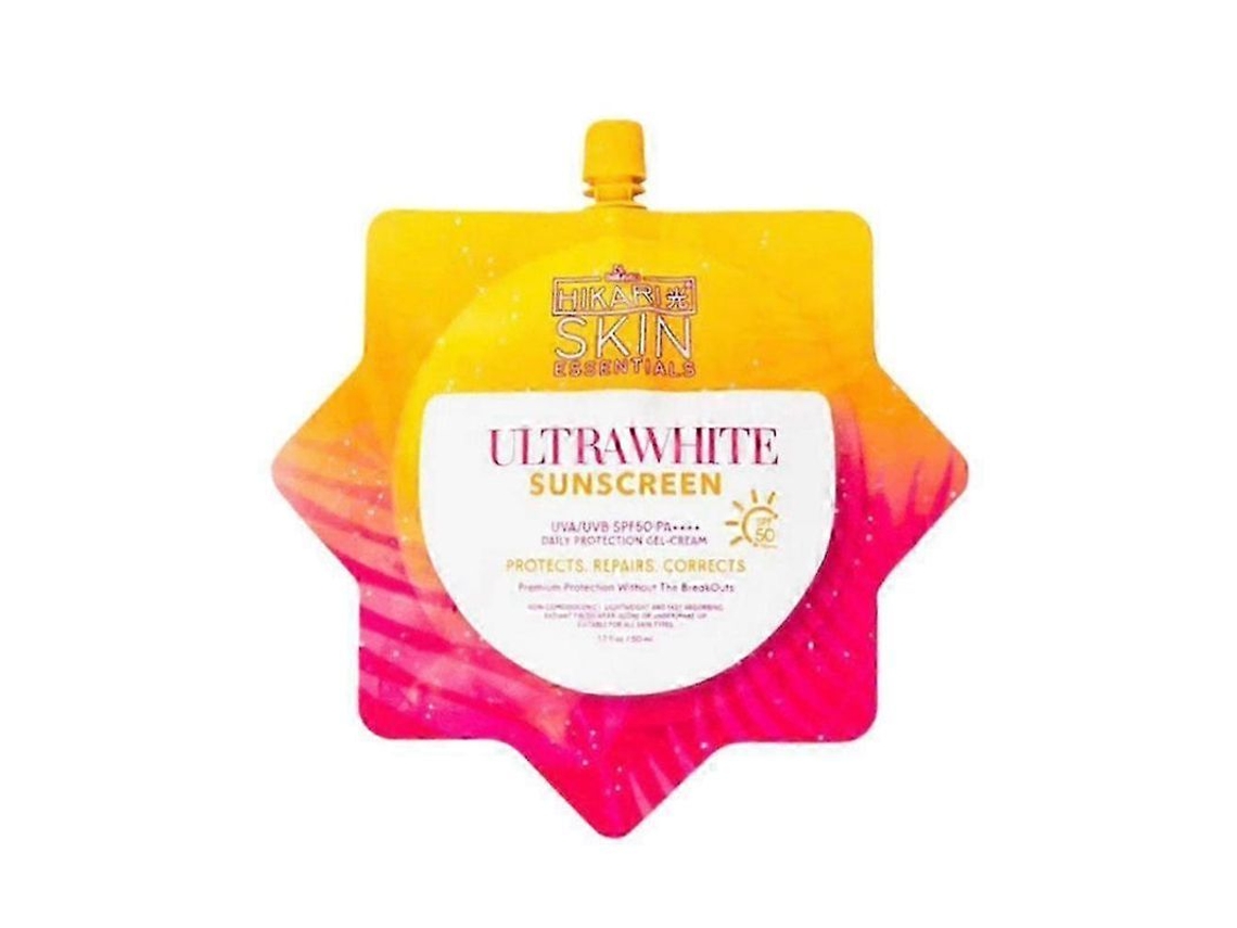 Hikari Skin Essentials Ultrawhite Gel-crema Protector Solar Spf 50 Uva/uvb 50 Ml
