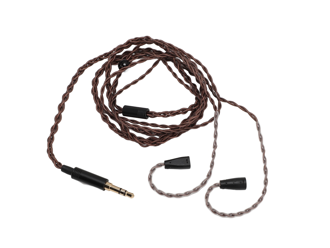 Cable De Repuesto Mejorado Para Conector De Auriculares Ofc Core De 3,5 Mm Para Ie80 Ie8i Ie80i Ie8 Ie80s 1,2 M