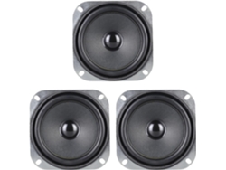 Altavoz De Tamaño Completo De 10,2 Cm Y 5 W Con Suspensión De Goma Para Graves.