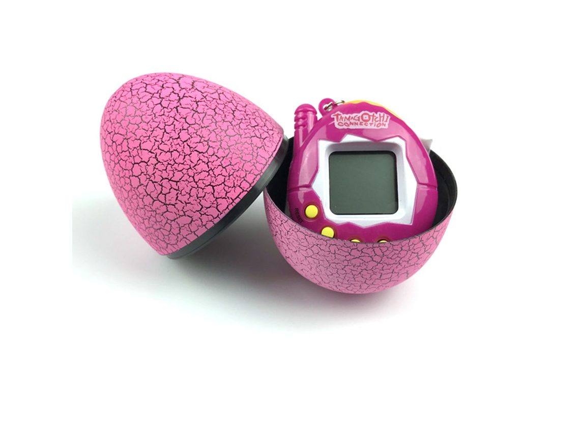 Rebe-máquina De Juego De Mascota Virtual Digital Portátil Divertida Para Niños Con Estuche De Huevo Rosa