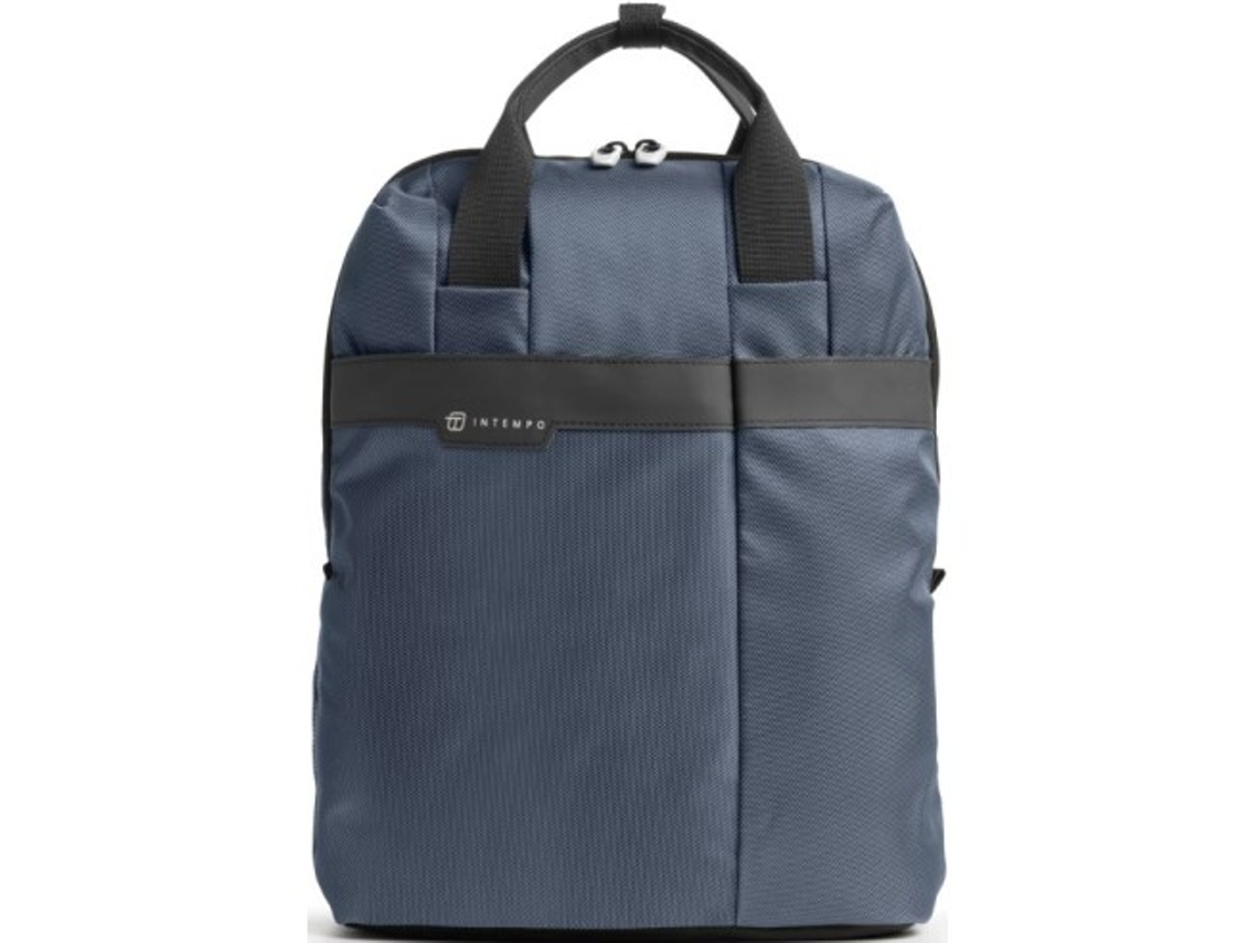 Mochila azul doble asa 31x45x15 cm