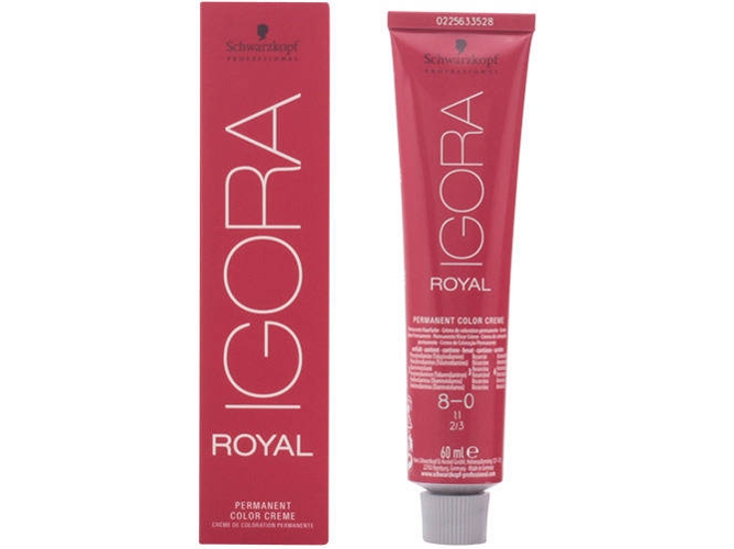 Tinte de Cabello SCHWARZKOPF Igora Royal 8-0 (60 ml)