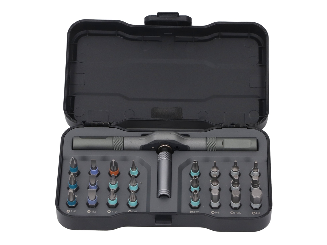 Kit de Chave fenda com Catraca 24 peças S/MARCA