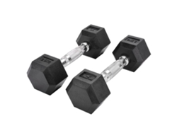 Mancuernas hexagonales 2,5kg Fitness Tech Set 2 Unidades