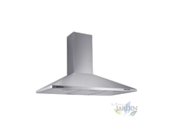 Campana Decorativa Inox ORBEGOZO Motor 70W Clase Energética D 3 Niveles de Potencia 3 Filtros Ancho: 90 Cm ORBEGOZO