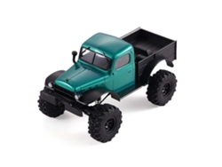 Verdefms Fcx24 Power Wagon 12401 Rtr 1/24 2.4g 4wd Brushless Rock Crawler Off-road 2 Speed Metal Gears Portal Axles Led Shocks Toys