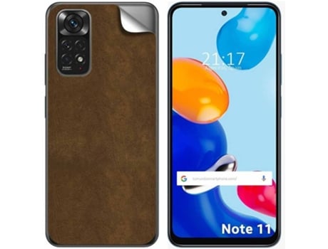 Carcasa Xiaomi Redmi Note 11 / 11s TUMUNDOSMARTPHONE Vinilo Textura Cuero Multicolor