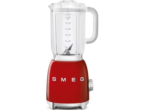 Batidora de Vaso SMEG Anni 50 BLF01RDEU (800 W - 1.5 L - Rojo)