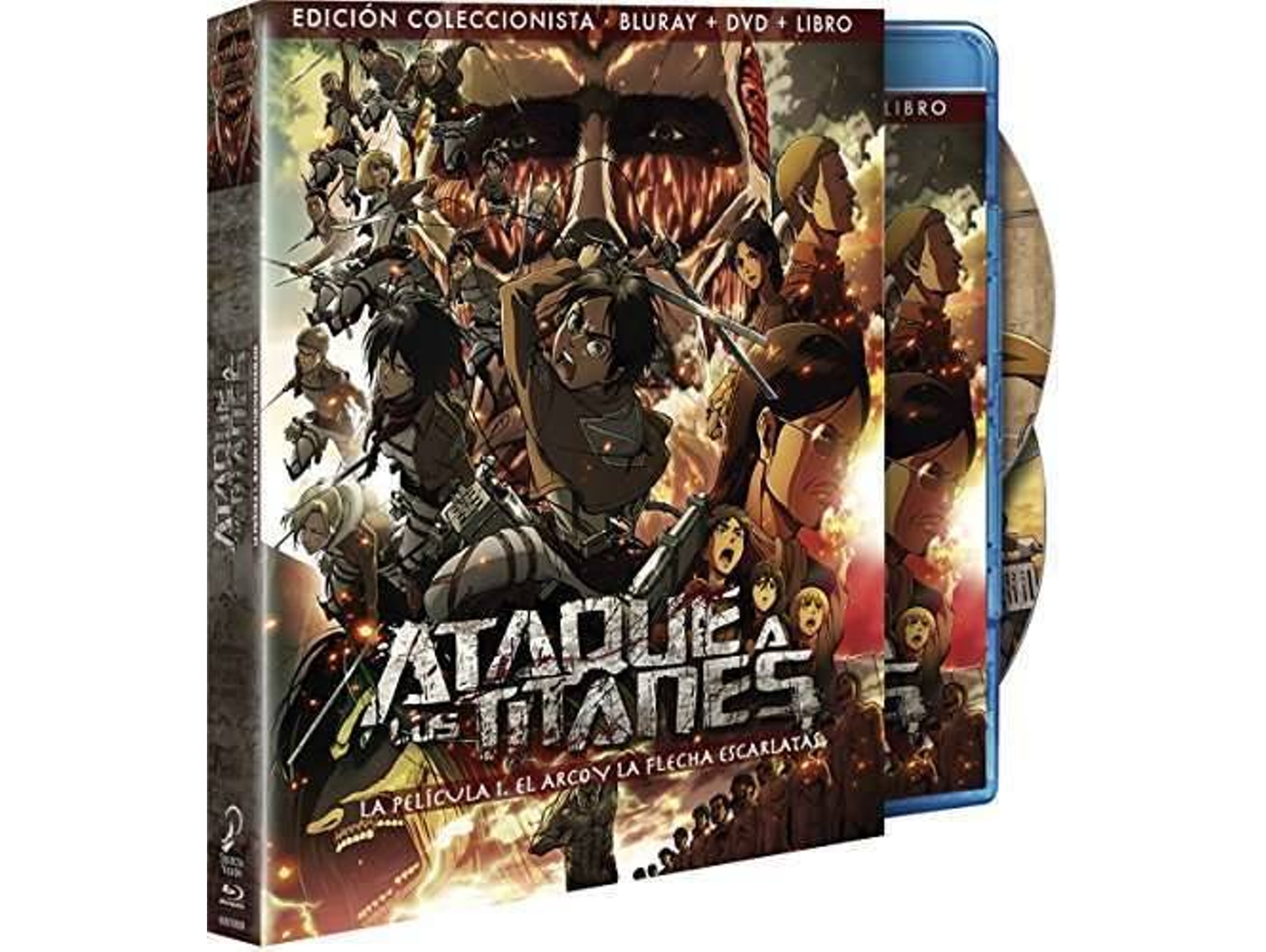 Blu-Ray Ataque A Los Titanes. Parte 1. El Arco Y La Flecha