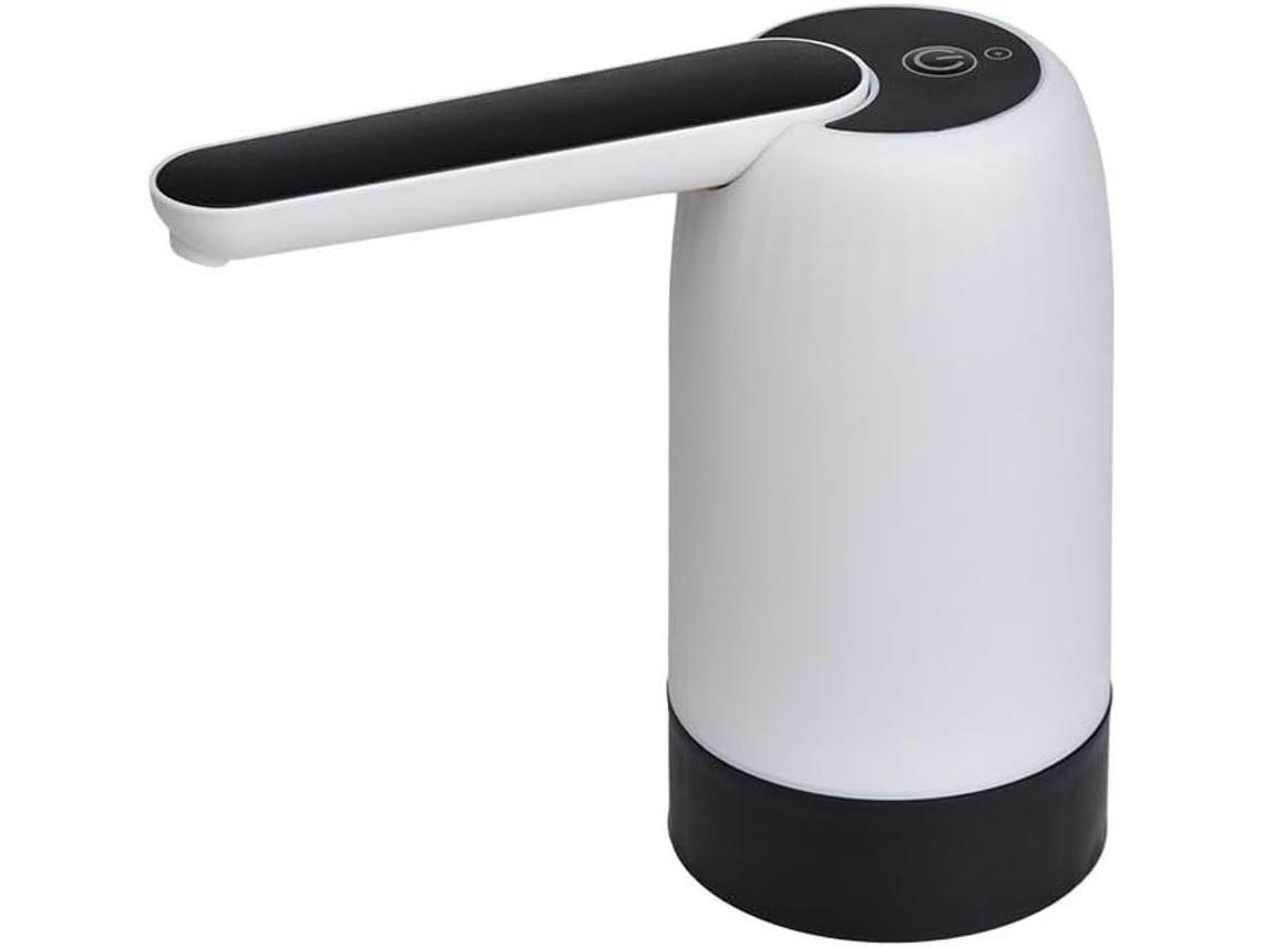 Bomba de agua eléctrica, con manguera de silicona de grado alimenticio sin BPA y 2 modos, Chrui (blanco)