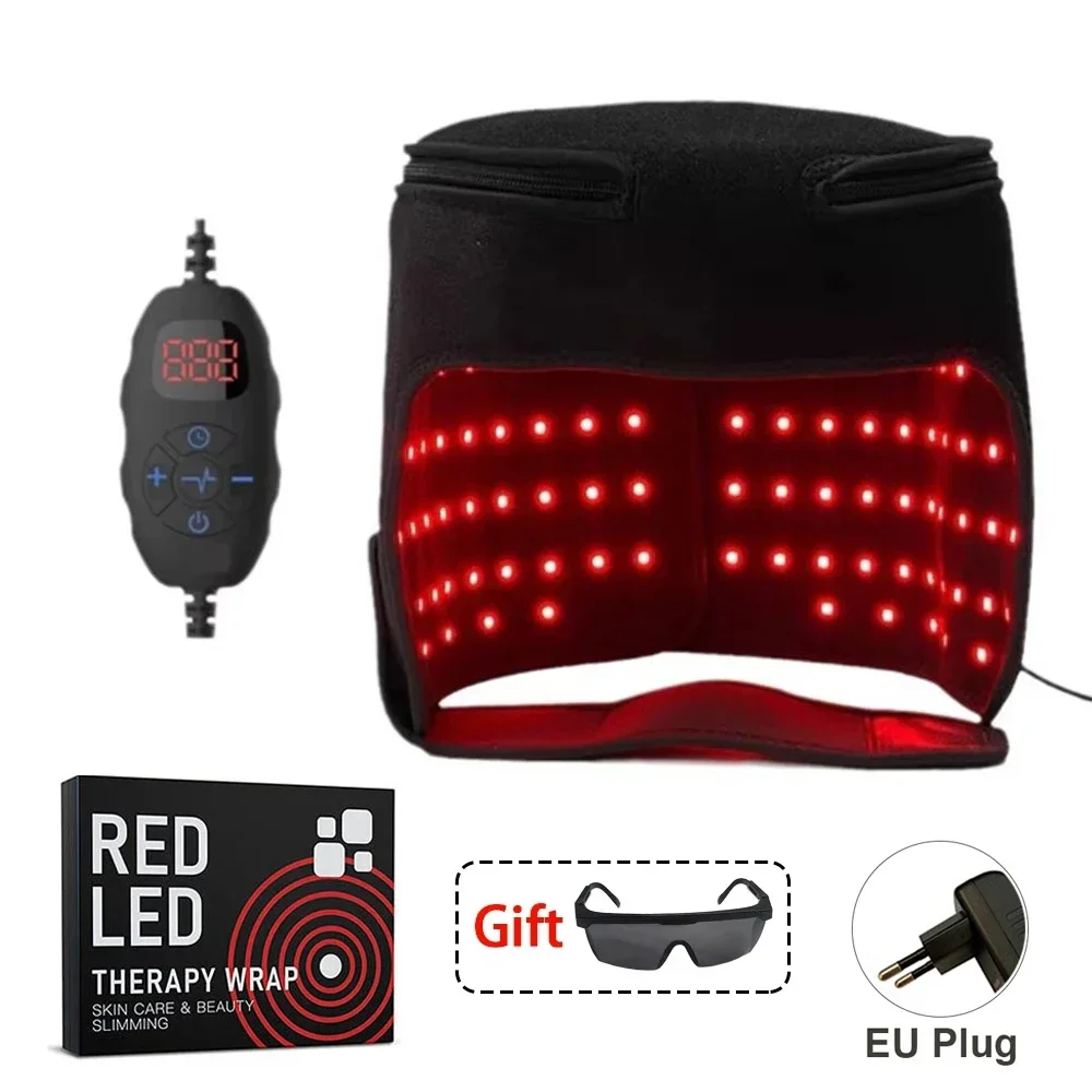 (led Cap Euro Standard) 180 Piezas En El Sombrero Fotogénico Rojo, 660nm Y 850nm De Luz Infrarroja Cercana