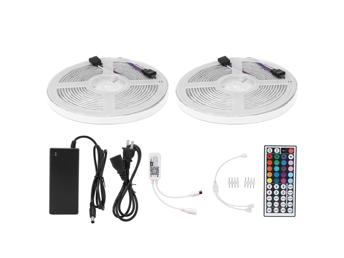 2026-tira Led Flexible Wifi Impermeable 600led Cambio De Color Dimmable Rgb 12v