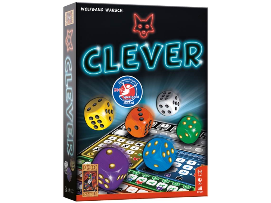 Jogos de Tabuleiro 999 GAMES Clever (8 anos)