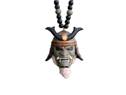 Colgante Para Coche Con Amuleto Japonés Samurai Hannya Oni Para Espejo Retrovisor