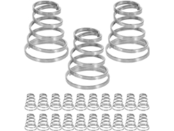 50 Resortes De Liberación Rápida De Acero Inoxidable, Juego Para Bicicleta Híbrida De Carretera.