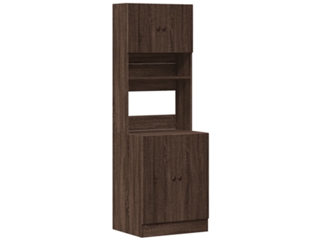 Mueble De Cocina VIDAXL Marrón Madera contrachapada (60x50x180 cm)