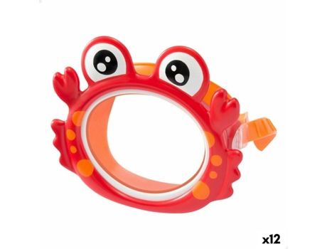 Gafas de Buceo Intex Infantil Tiburón Cangrejo (12 Unidades)