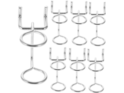 10piezas Gancho Tablero Perforado Metal Soporte