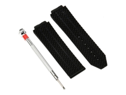 Correa de silicona de 24 mm con herramienta de repuesto para Hublot Big Bang