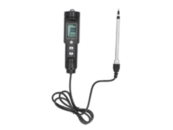 Medidor Portátil De Conductividad Eléctrica (ce) Del Suelo Y Medidor De Salinidad Con Sonda Para Jardinería, Plantas Y Agricultura.